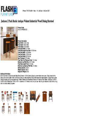 Spec Sheet
