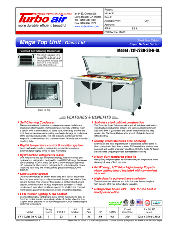 Spec Sheet