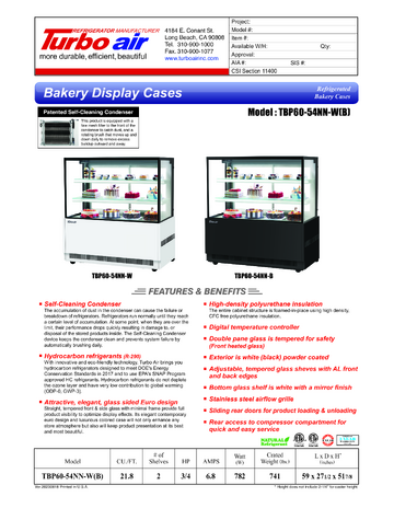 Spec Sheet