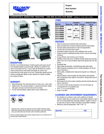Spec Sheet