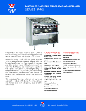 Spec Sheet