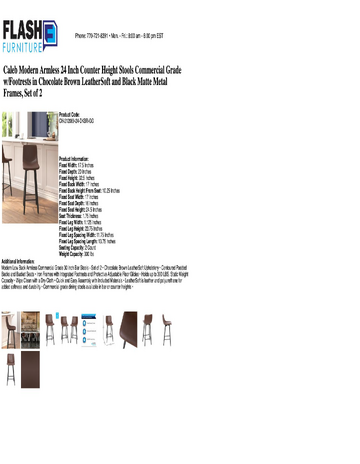 Spec Sheet