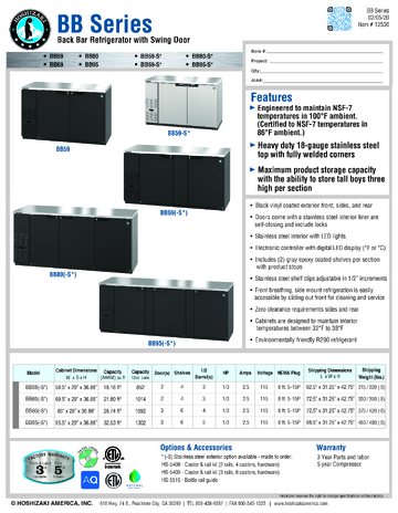 Spec Sheet