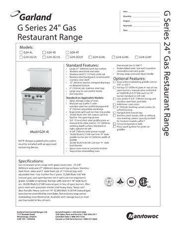 Spec Sheet