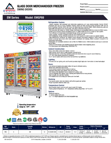Spec Sheet