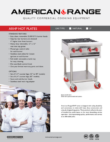 Spec Sheet
