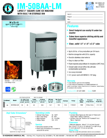 Spec Sheet