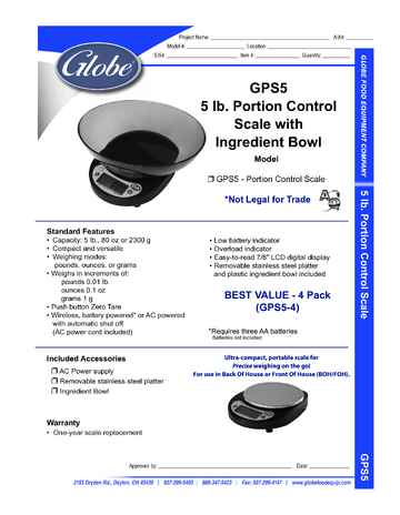 Spec Sheet