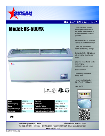 Spec Sheet