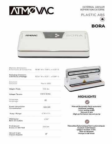Spec Sheet
