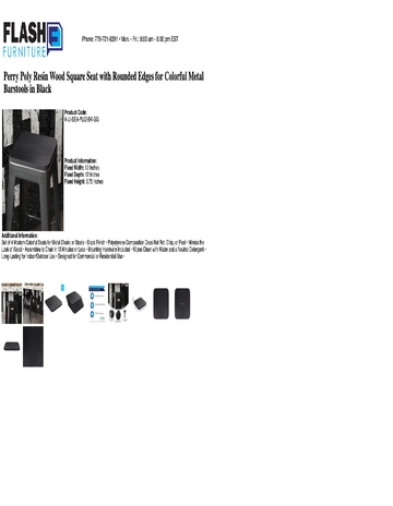 Spec Sheet