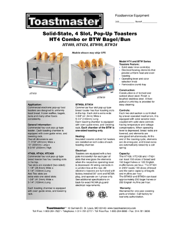 Spec Sheet