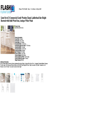 Spec Sheet