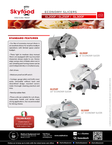 Spec Sheet