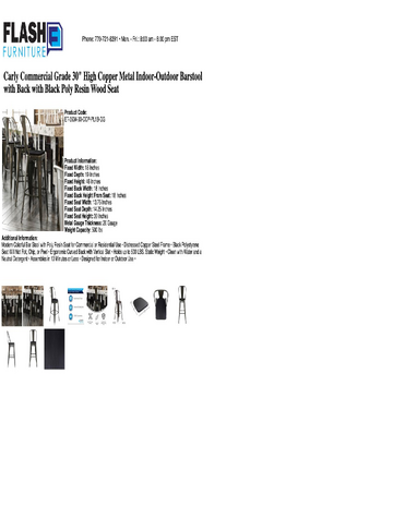Spec Sheet