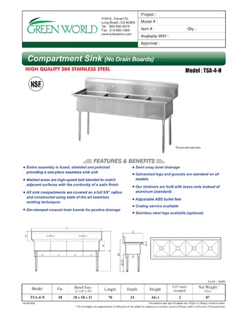 Spec Sheet