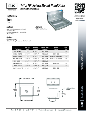 Spec Sheet