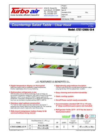 Spec Sheet