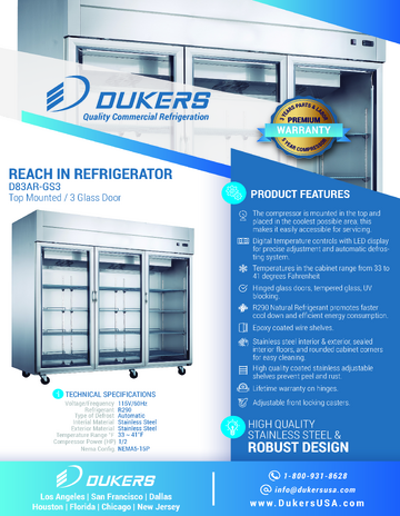 Spec Sheet