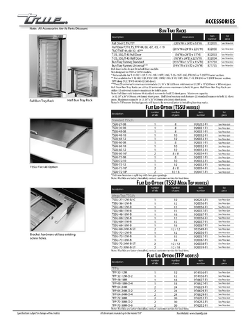 Spec Sheet