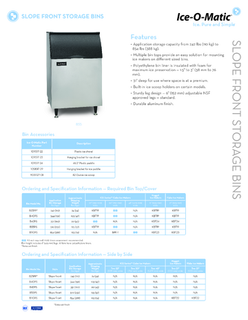 Spec Sheet