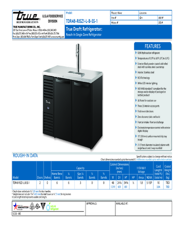 Spec Sheet