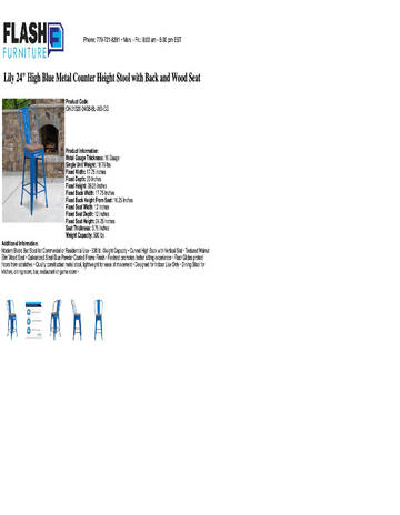 Spec Sheet