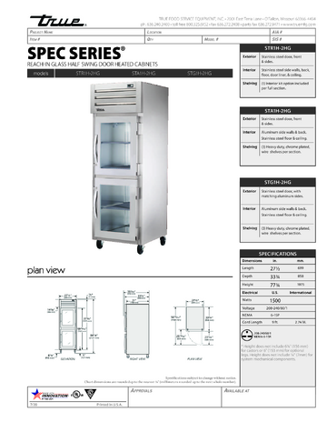 Spec Sheet