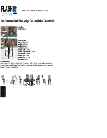 Spec Sheet