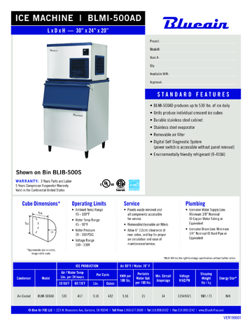 Spec Sheet