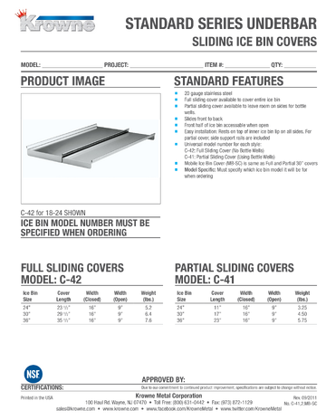 Spec Sheet