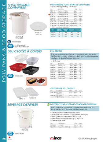 Spec Sheet