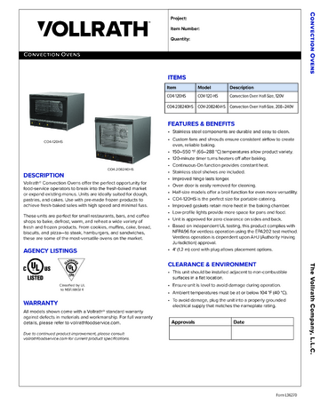Spec Sheet