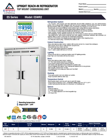 Spec Sheet