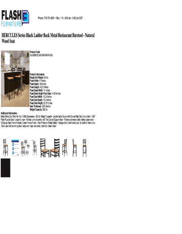 Spec Sheet