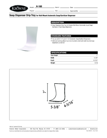 Spec Sheet