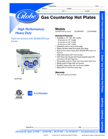 Spec Sheet