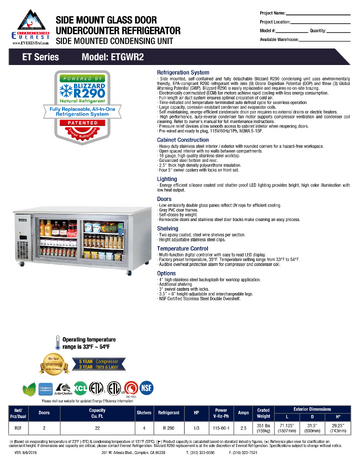 Spec Sheet