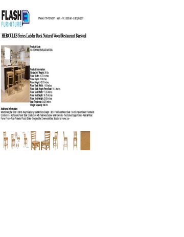 Spec Sheet
