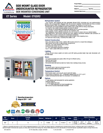 Spec Sheet