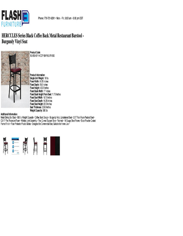 Spec Sheet