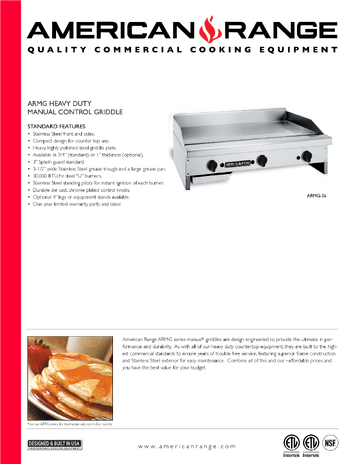 Spec Sheet
