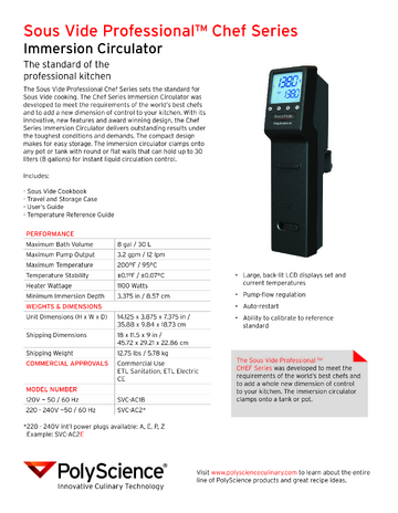 Spec Sheet
