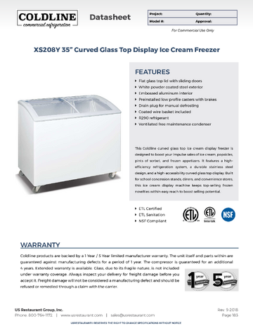 Spec Sheet