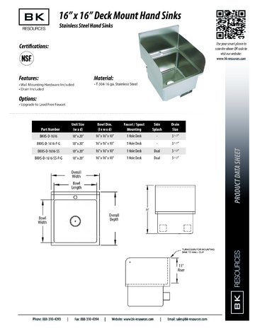 Spec Sheet