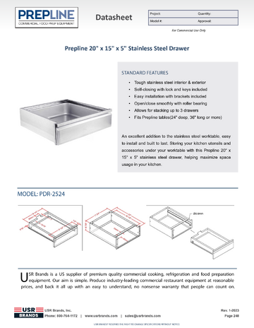 Spec Sheet