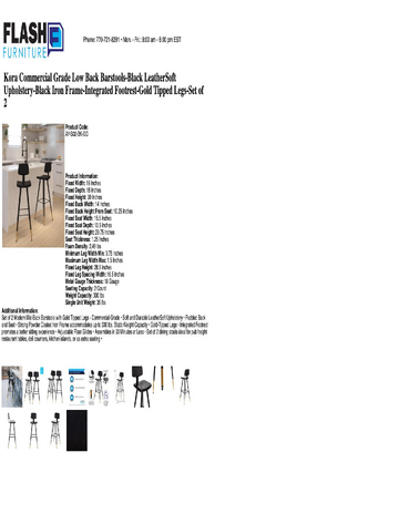 Spec Sheet