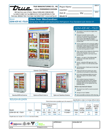 Spec Sheet