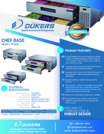 Spec Sheet