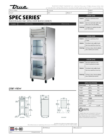 Spec Sheet